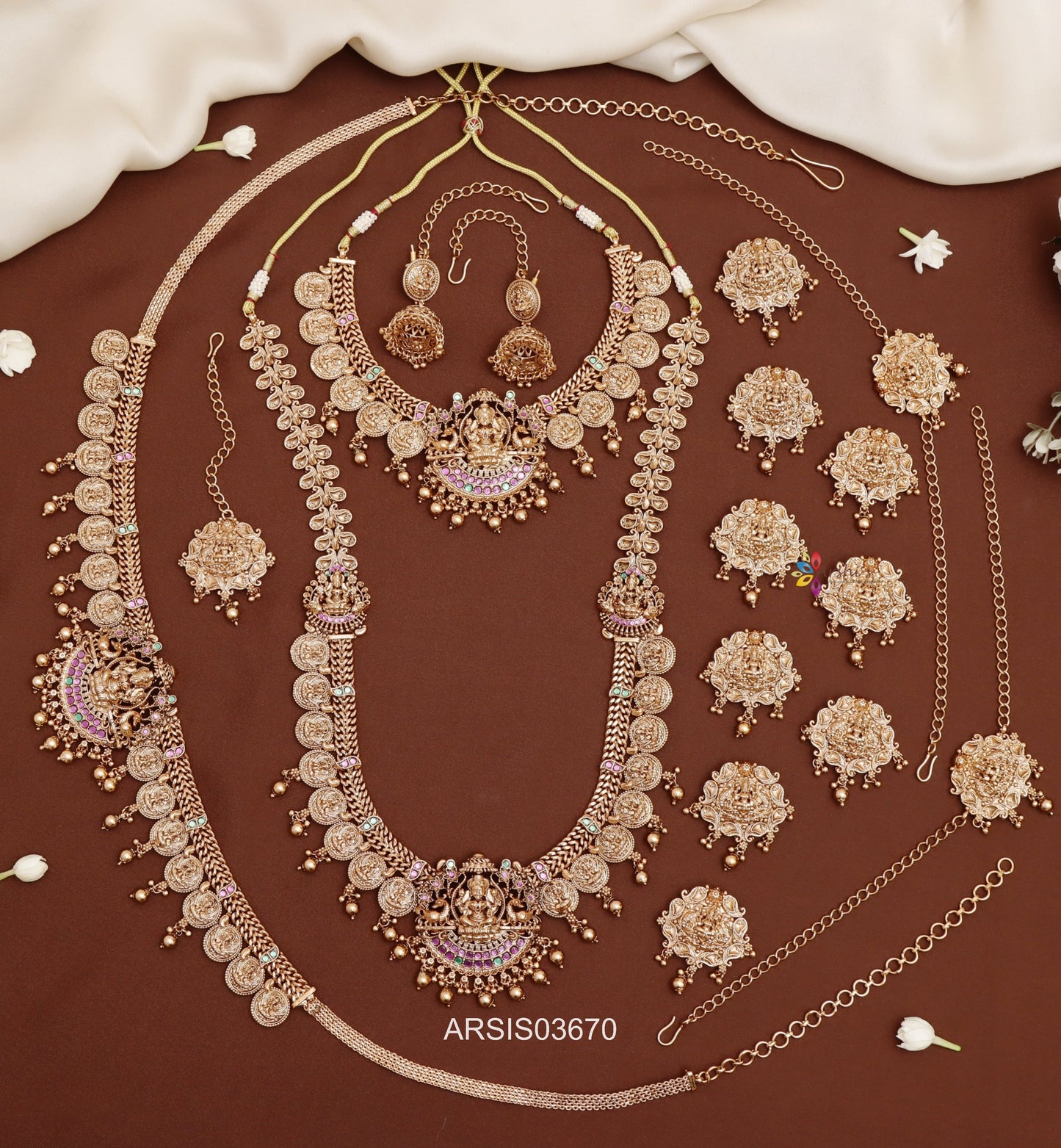 Lakshmi Coin Bridal Jewellery Set