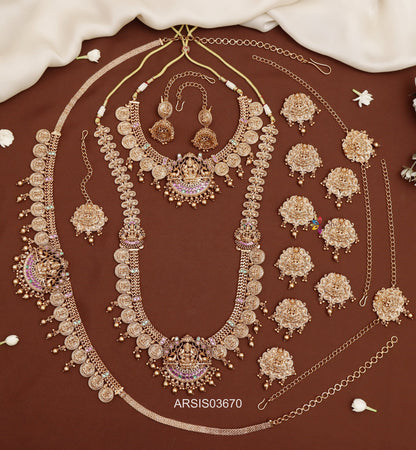 Lakshmi Coin Bridal Jewellery Set