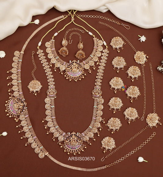 Lakshmi Coin Bridal Jewellery Set