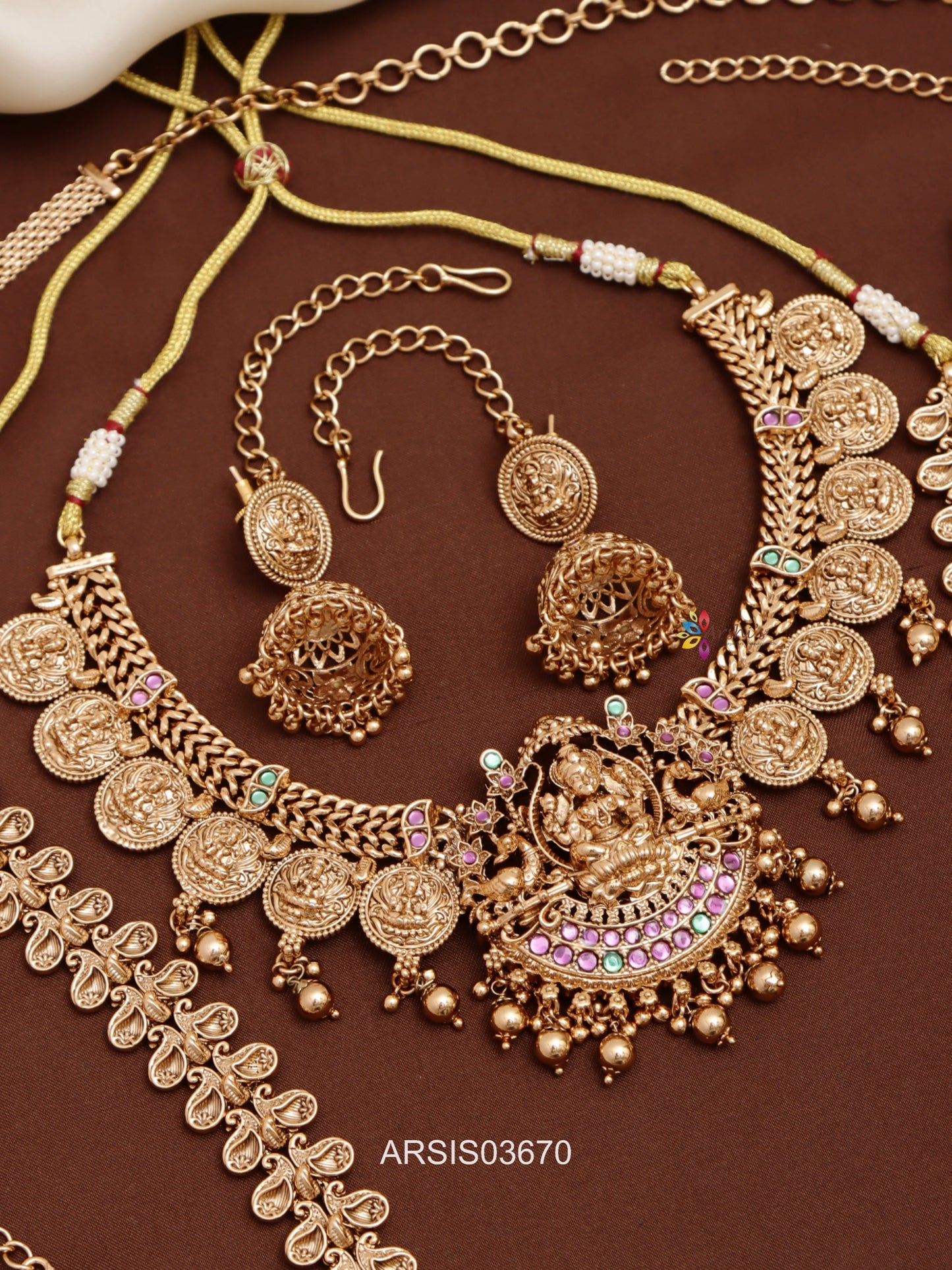 Lakshmi Coin Bridal Jewellery Set