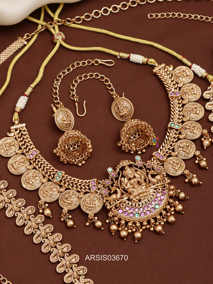 Lakshmi Coin Bridal Jewellery Set