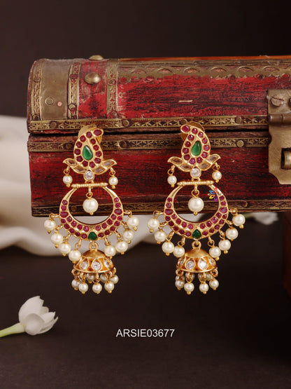 Mango Chandbali Earrings