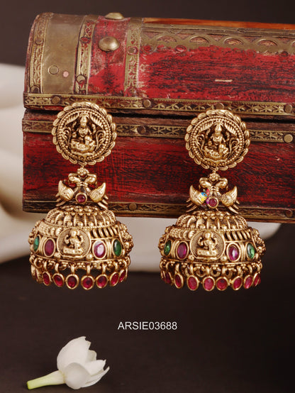 Antique Temple Jhumka