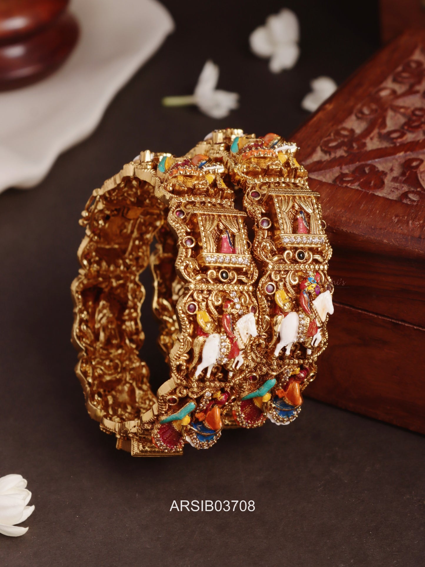 Bridal Meenakari  Bangles