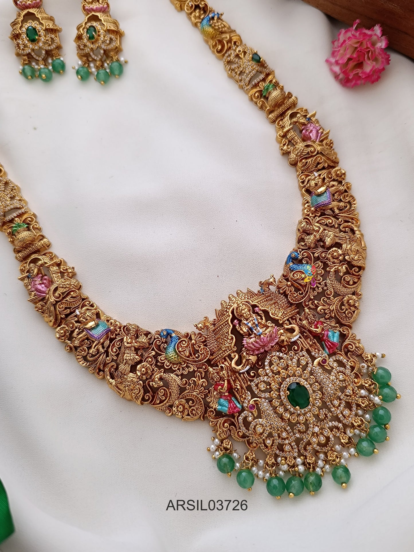 Bridal Meenakari Haram