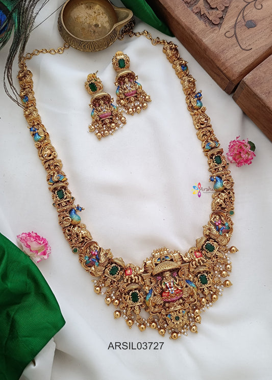 Bridal Temple Meenakari Haram