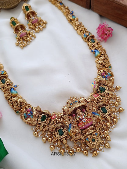 Bridal Temple Meenakari Haram