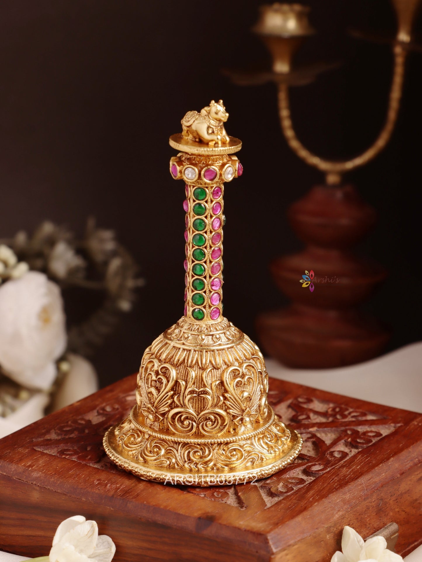Antique Nandi Temple Bell