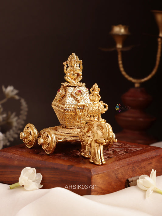Ganesha Vaahan Kumkum Box