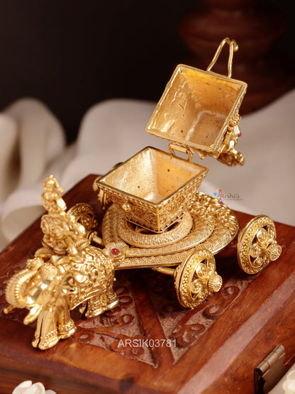 Ganesha Vaahan Kumkum Box