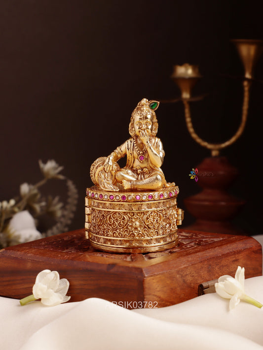 Bala Krishna Kumkum Box