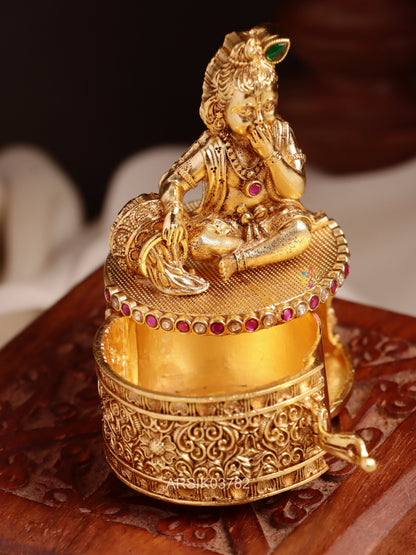 Bala Krishna Kumkum Box