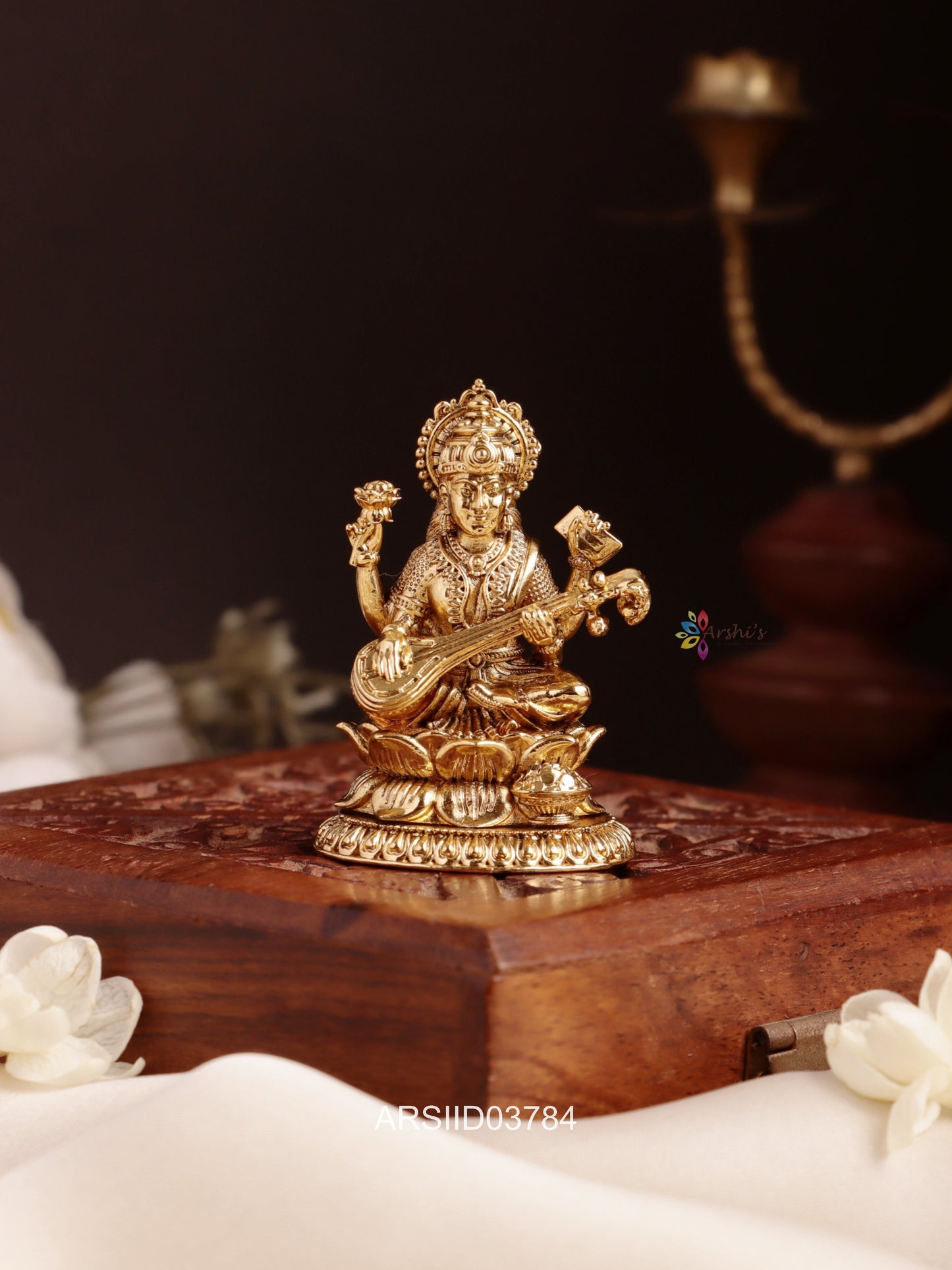 Antique Goddess Saraswathi Idiol