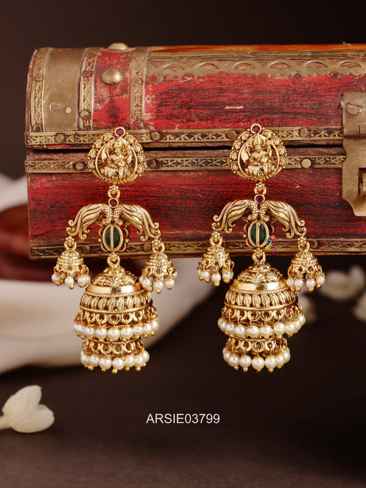 Antique Long Lakshmi Jhumka