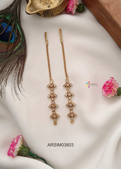 AD Stone Earchains