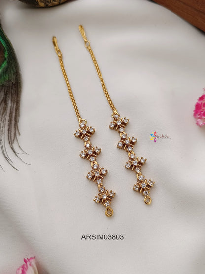 AD Stone Earchains