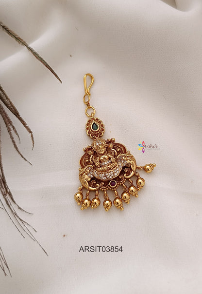 Lakshmi and Elephant Maang Tikka