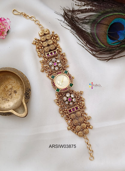 Antique Kundan Watch