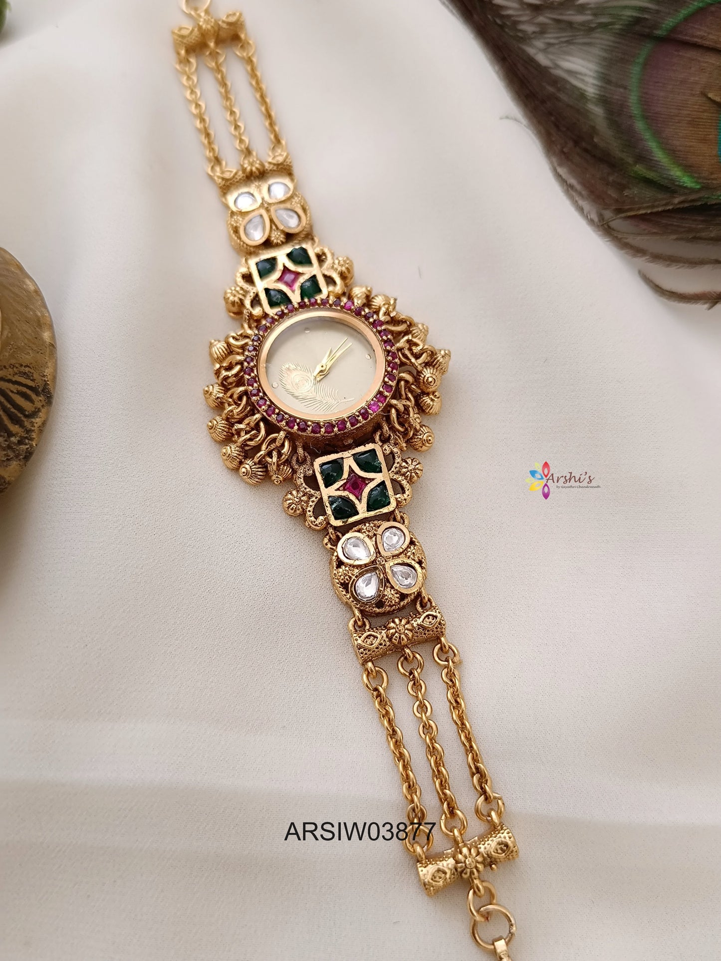 Antique Heritage Floral Watch