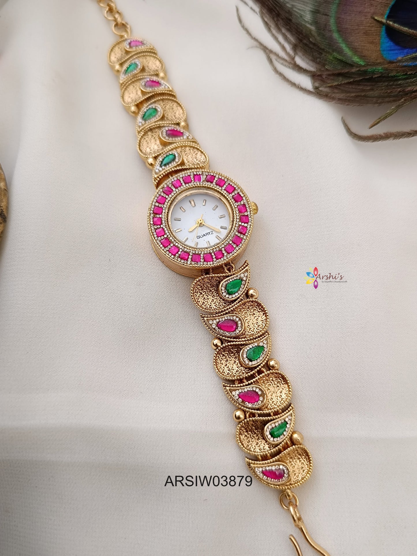 Heritage Jadau Kundan Watch