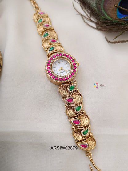 Heritage Jadau Kundan Watch