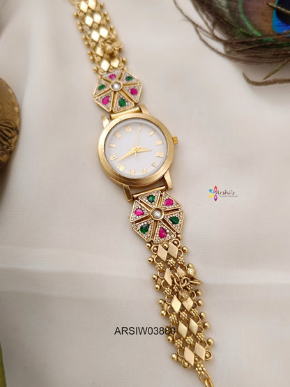 Antique Triangle Design Watch