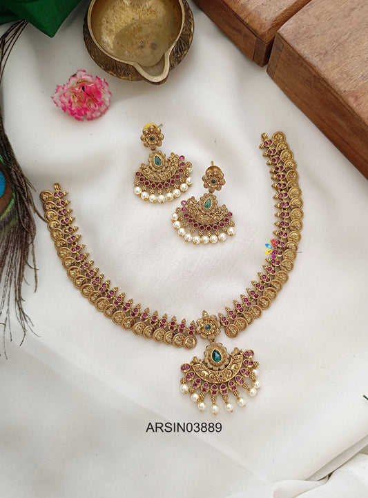 Lakshmi Coin Necklace
