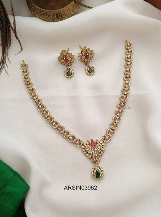 AD Stone Necklace