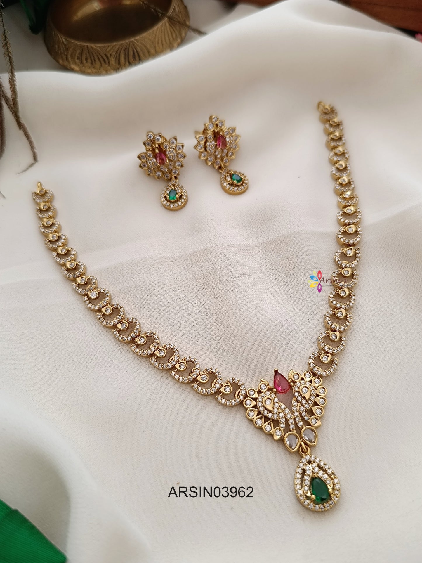 AD Stone Necklace