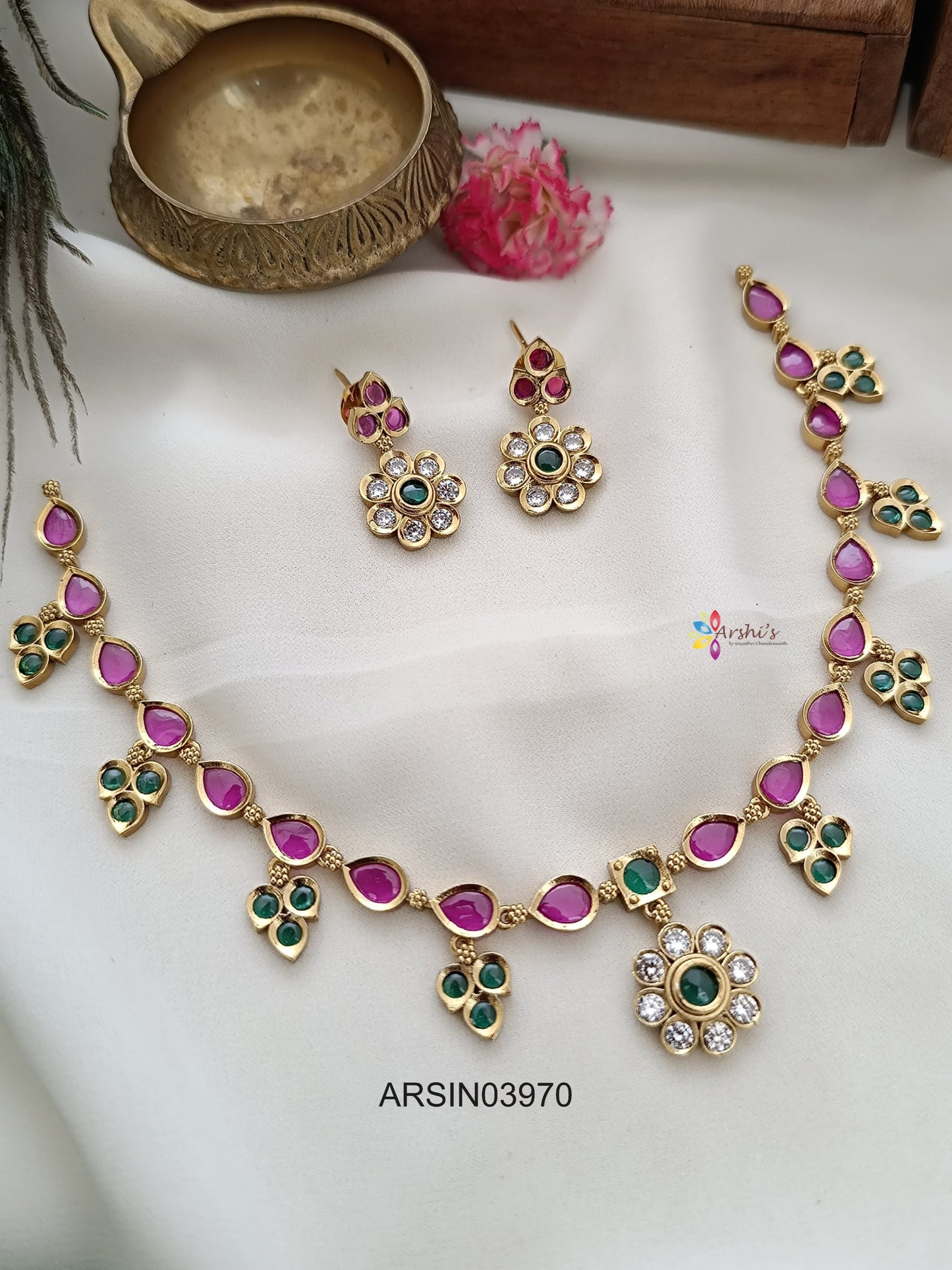 Ruby Stone Necklace