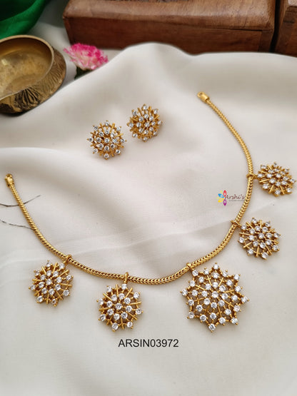 Daimond Look Like Necklace