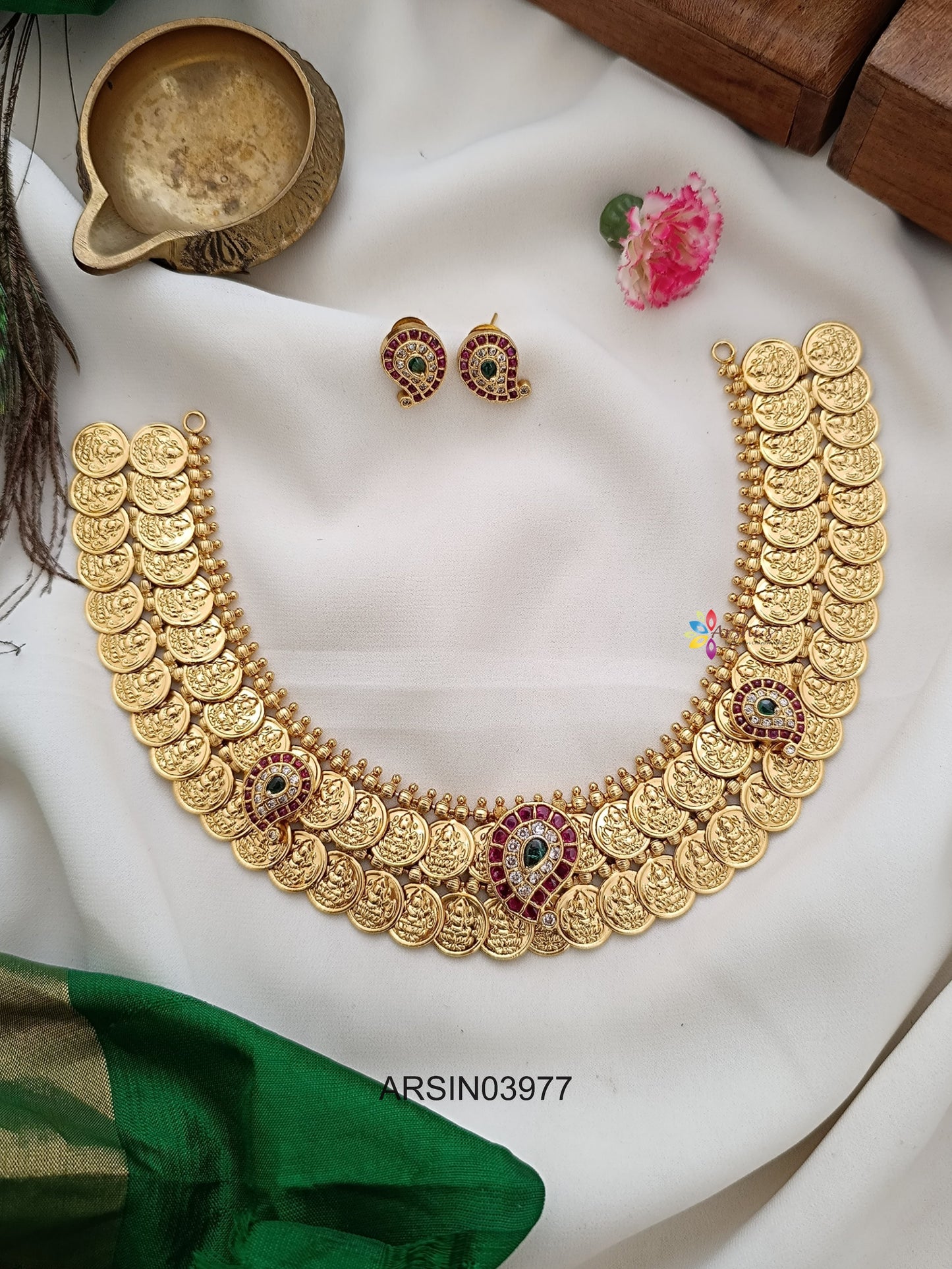 Double Layer Coin Necklace