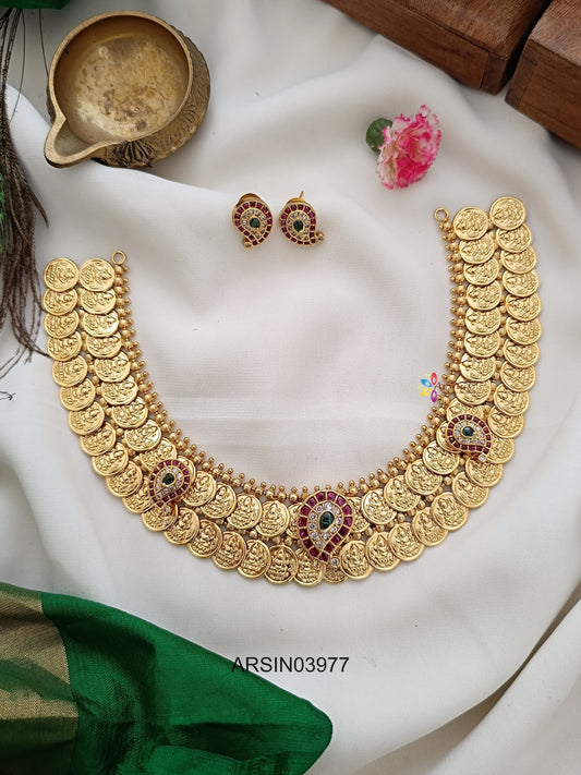 Double Layer Coin Necklace