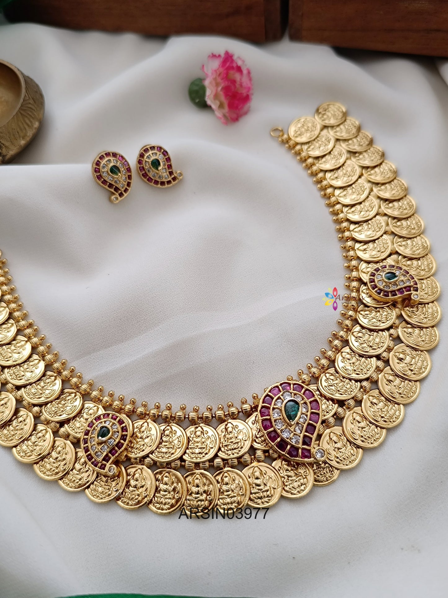 Double Layer Coin Necklace