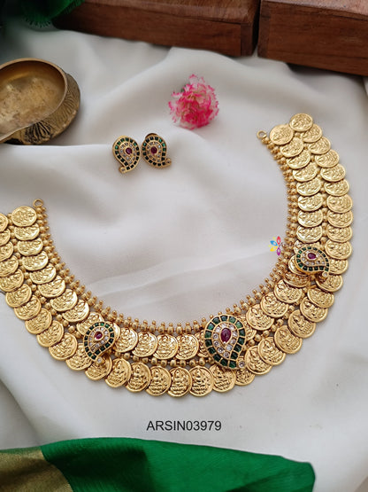 Double Layer Mango Motif Necklace