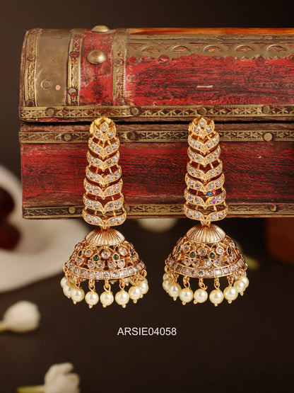 AD Stone Jhumka