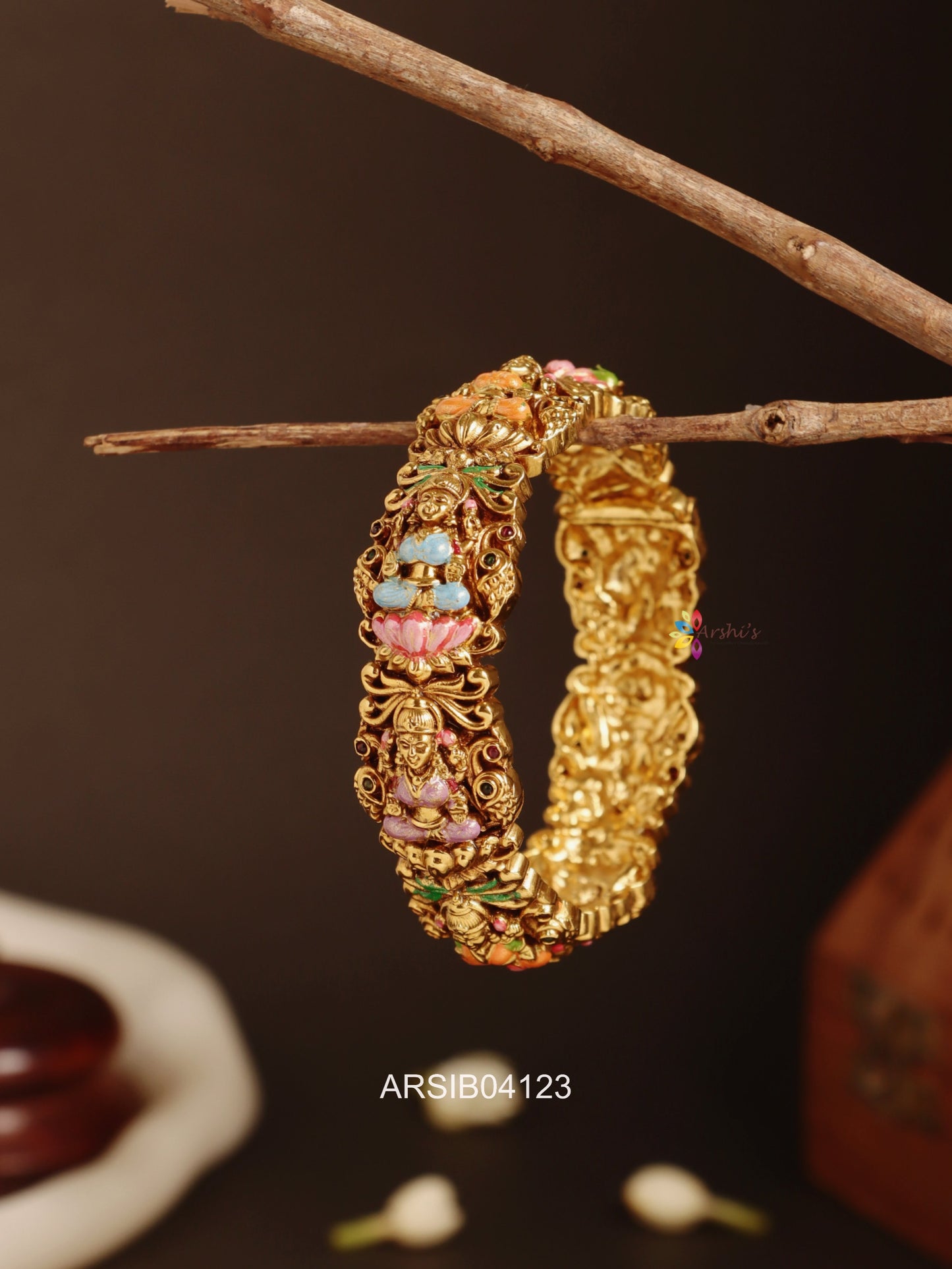 Meenakari Lkashmi Bangle