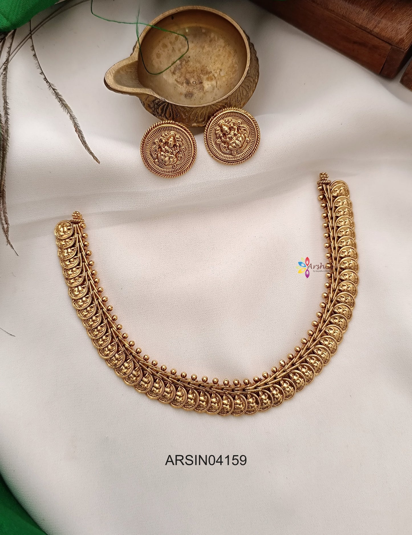 Lakshmi Coin Necklace