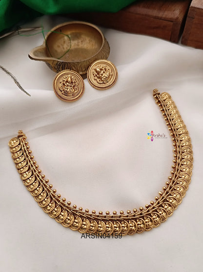 Lakshmi Coin Necklace