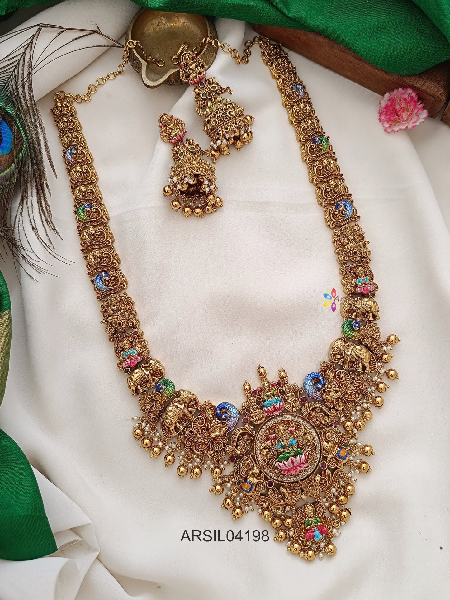 Meenakari Bridal Long Haram