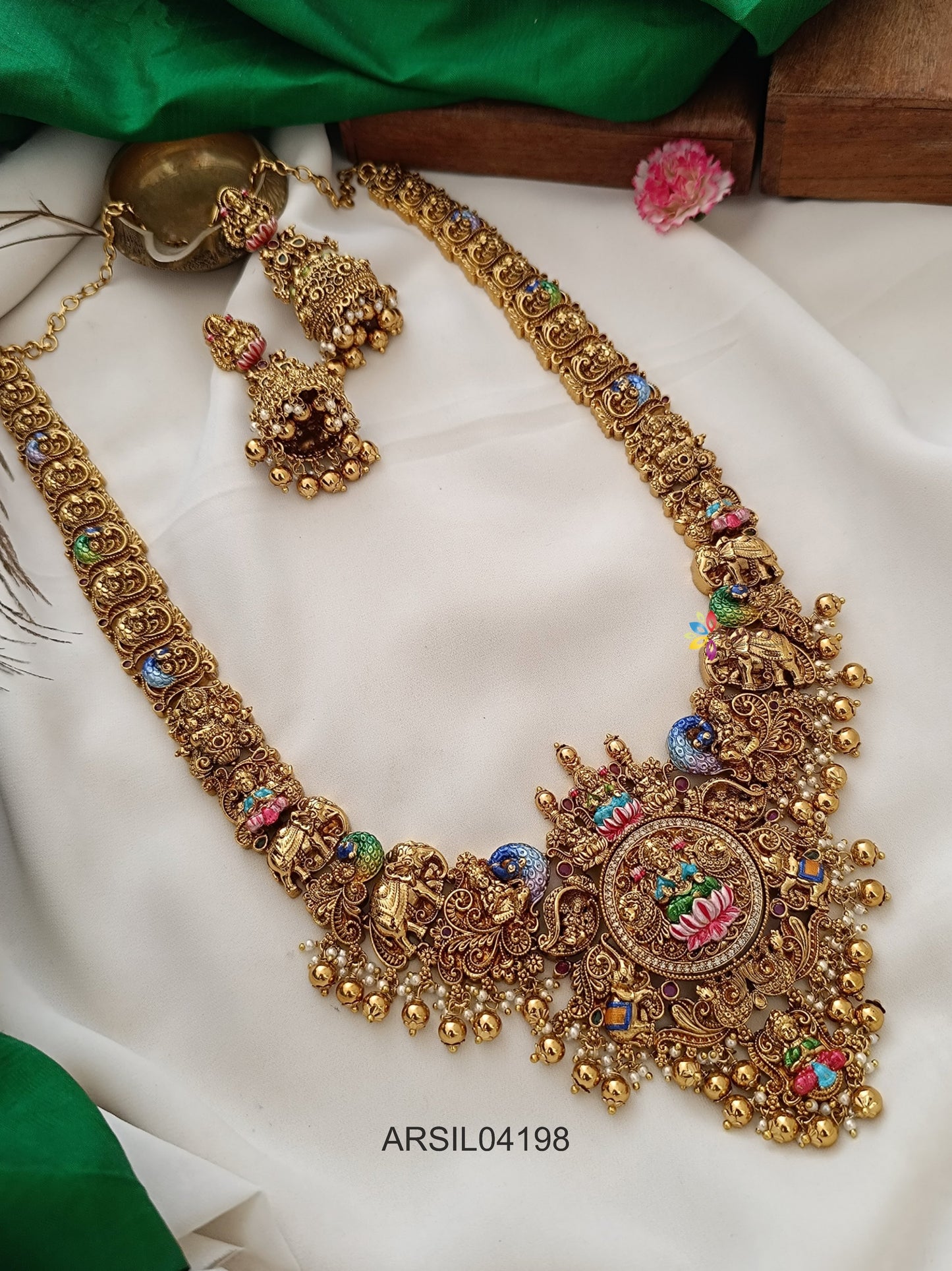 Meenakari Bridal Long Haram