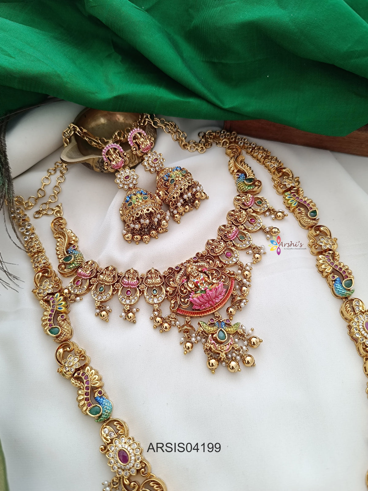Meenakari Bridal Jewellery Set