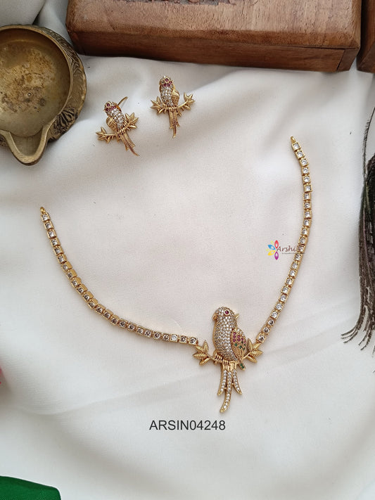 Parrot AD Stone Necklace