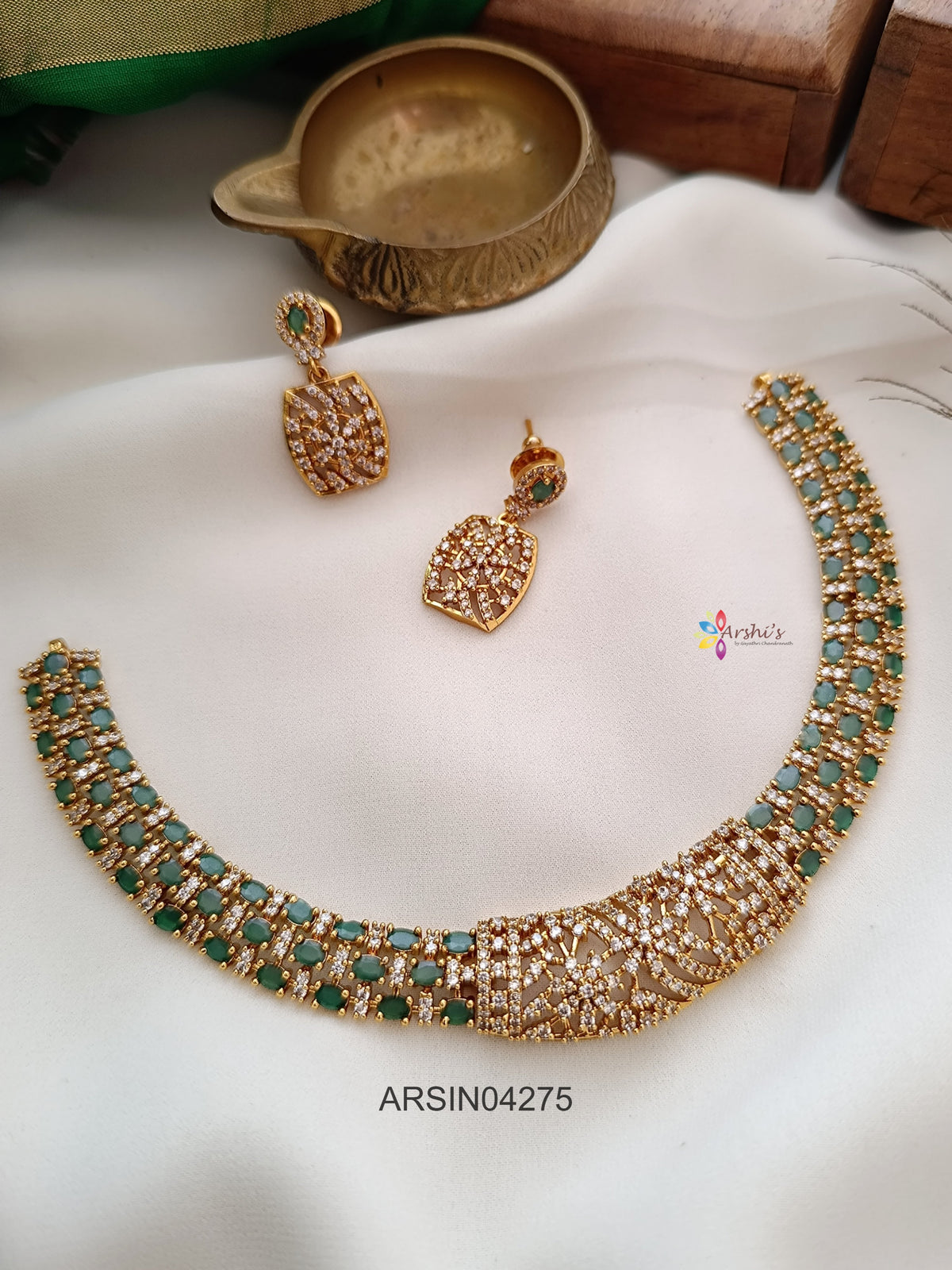 Green Stone Necklace