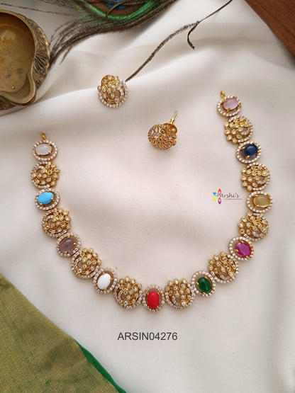 Navarathna Stone Necklace