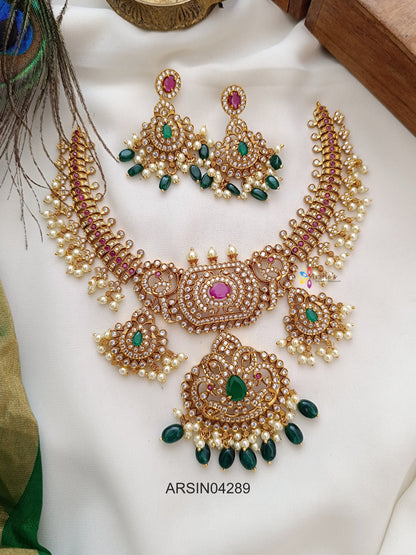 Grand Stone Kante Necklace