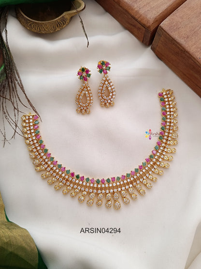 Diamond Look Like Necklace