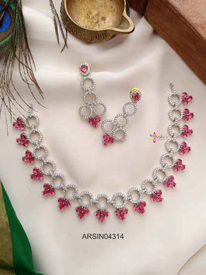 Red Rosium Polish Necklace