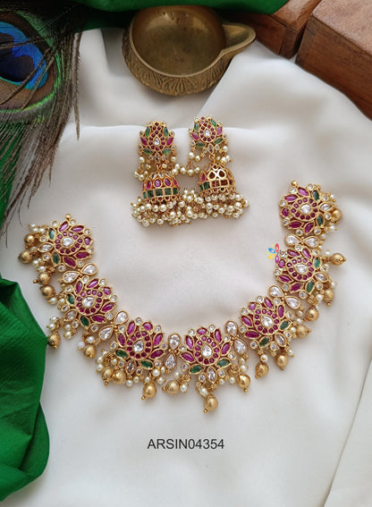 Lotus Design Kemp Stone Necklace