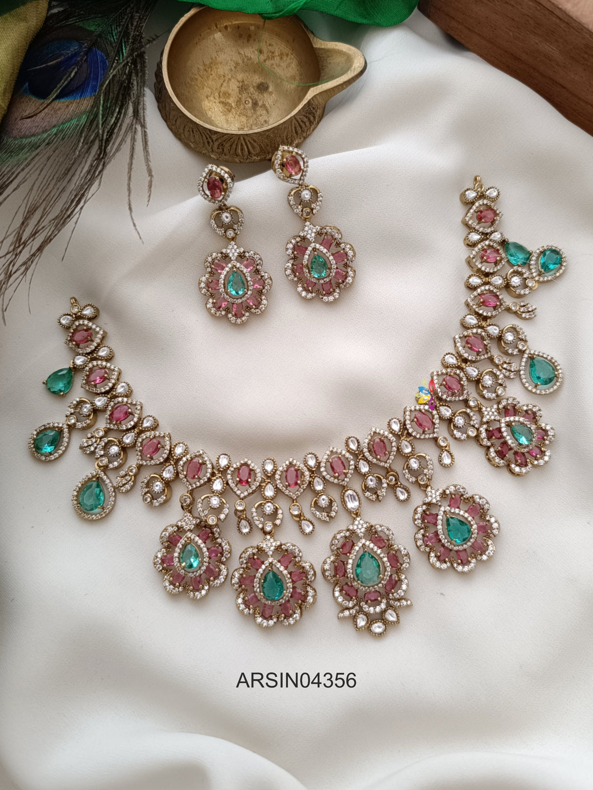 Victorian Stone Necklace